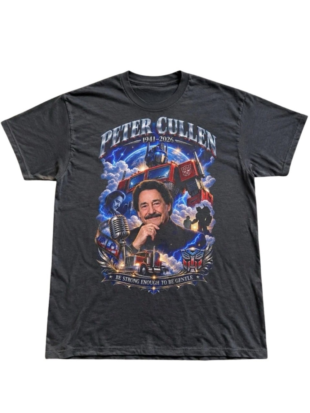 Black Peter Cullen Tribute Graphic Tee